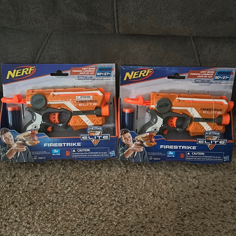 Brand new NERF fire strike elite